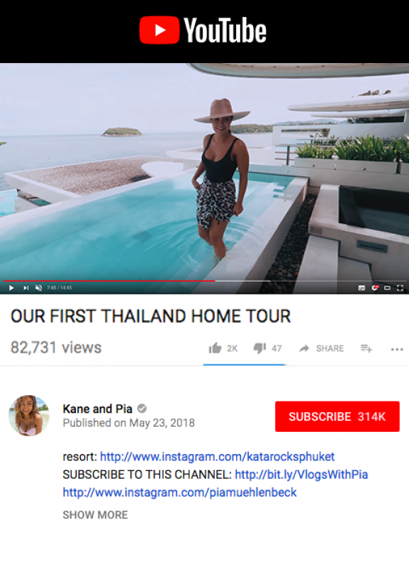 Kane and Pia - Our firsrt Thailand home tour | May 2018