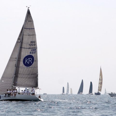 The world famous annual Kings Cup Regatta on Phuket