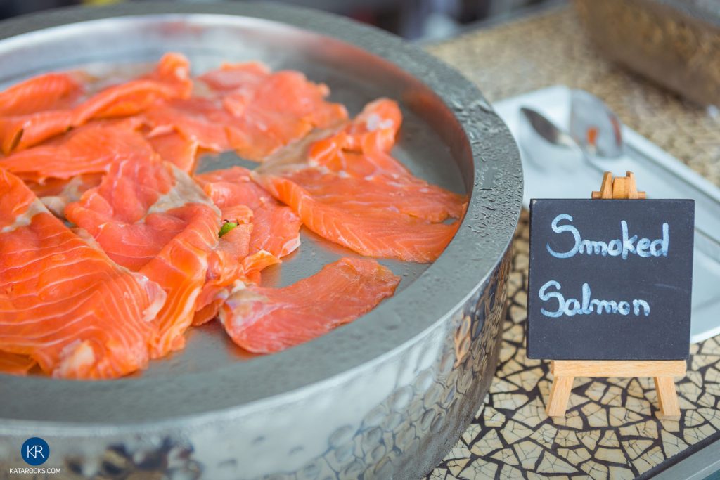 Smoked salmon - Best Breakfast in Phuket