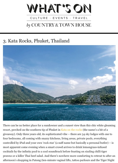 Kata Rocks - Country and townhouse