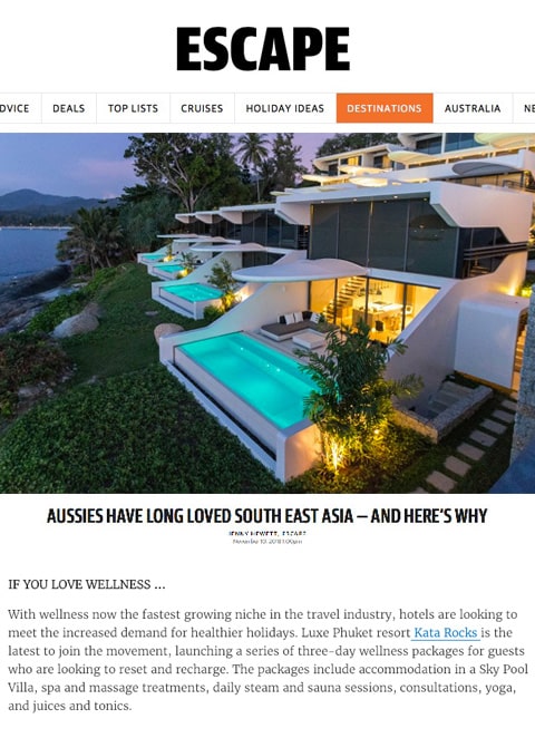Escape - Best Asia holidays 2019