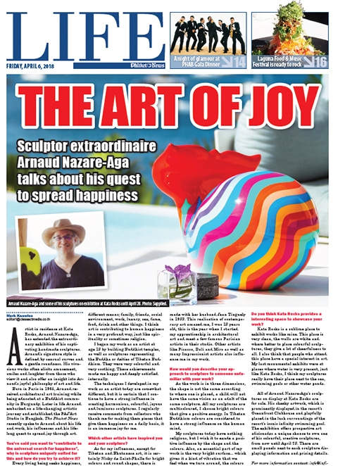 Artist of joy - Kata Rocks - April