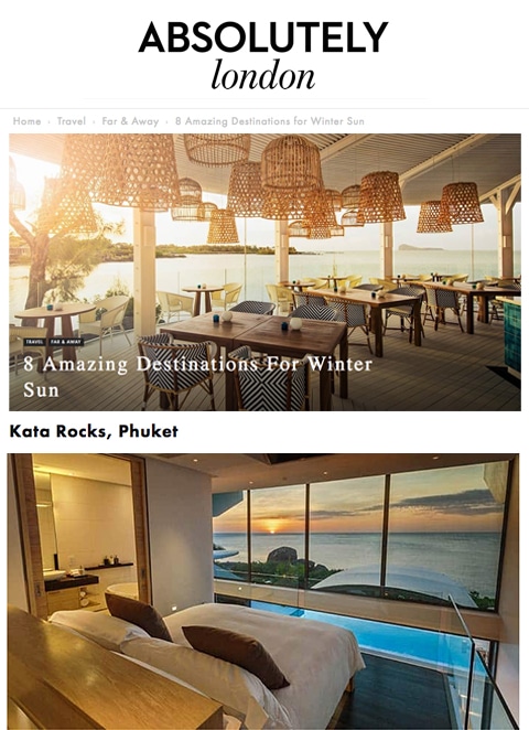 Kata Rocks - Press feature - 8 Amazing Destinations For Winter Sun