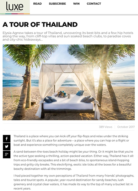 Kata Rocks - Luxe magazine
