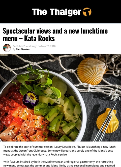 The Tiger Spectacular views-and-a-new-lunch time menu - The tiger