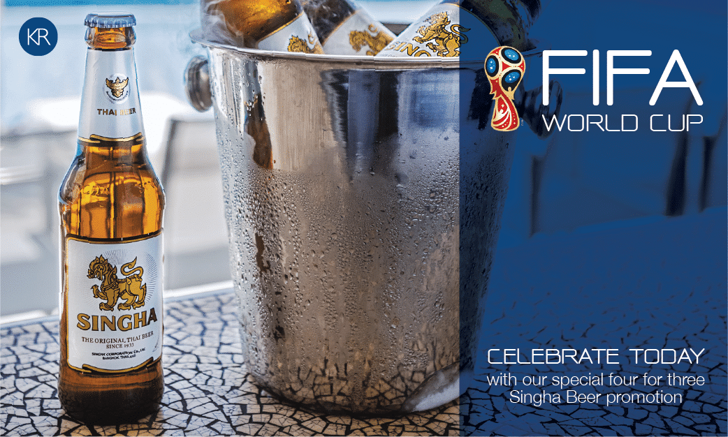 OHLA Burger Singha Life World Cup 2018 Promotion