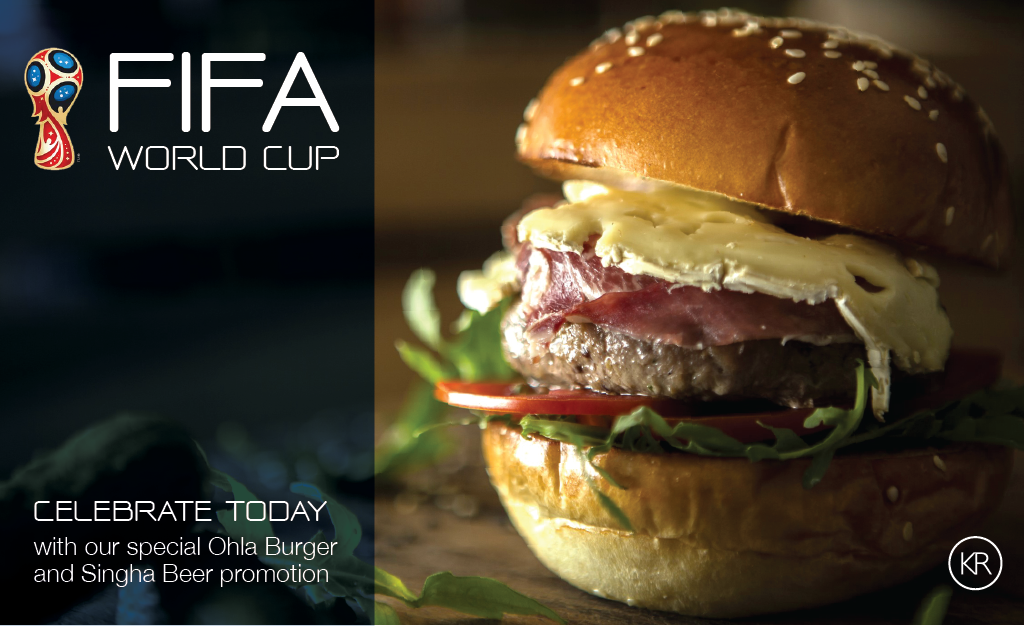 OHLA Burger Singha Life World Cup 2018 Promotion