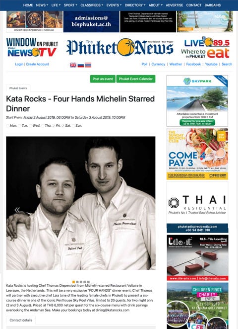 Phuket News - 4 Hands