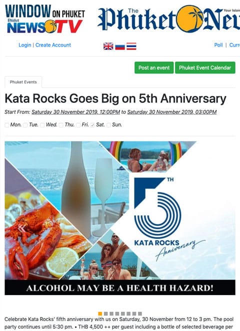 The Phuket News - 5th Anniversary