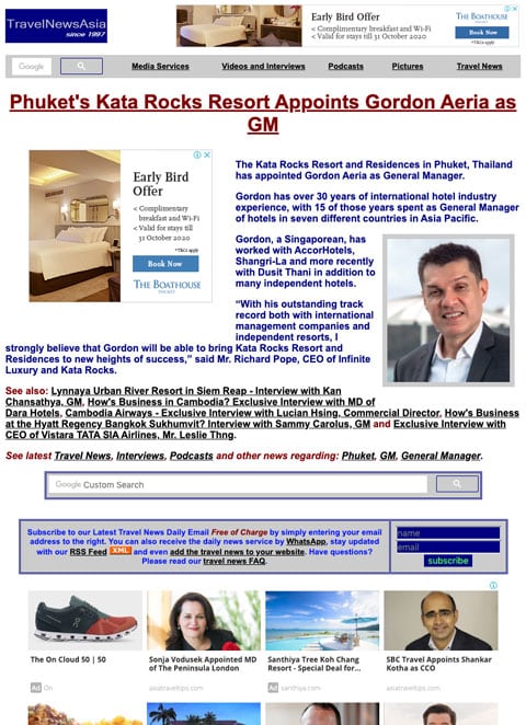 Travel News Asia - GM