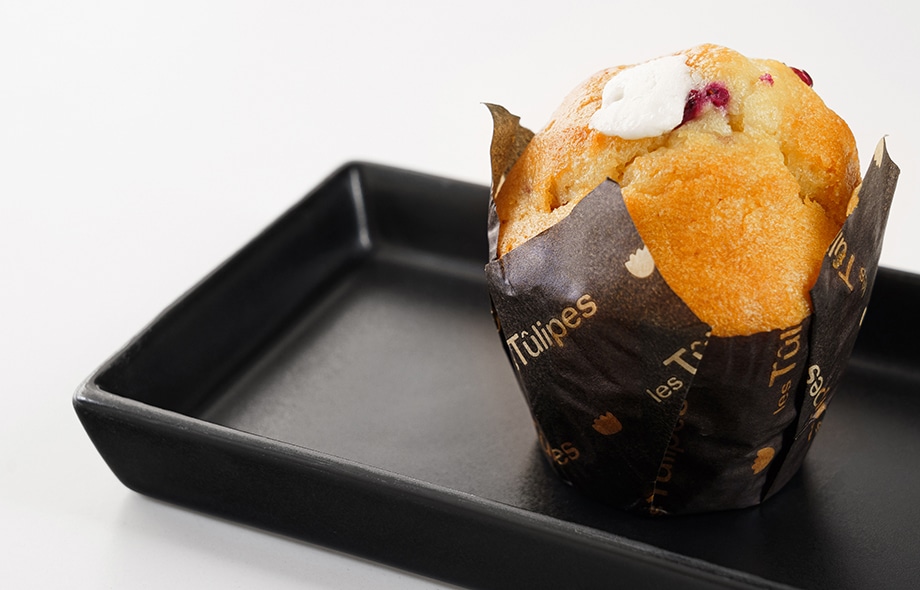 CRANBERRY AND YOGURT MUFFIN
