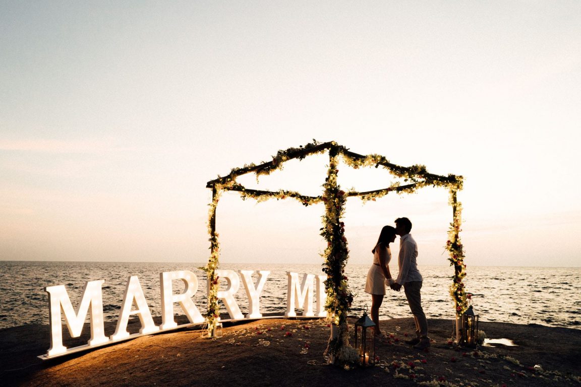 Wedding events at Kata Rocks