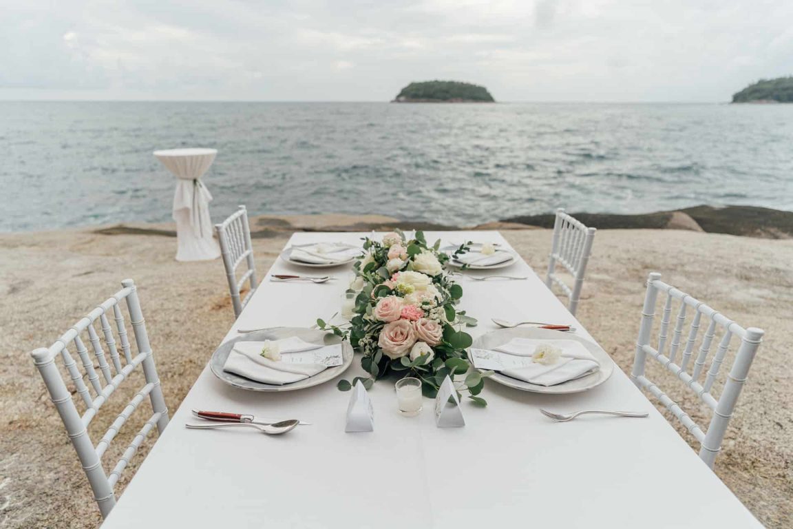 Wedding events at Kata Rocks